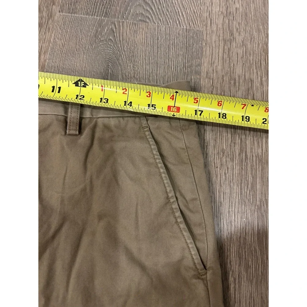 Banana Republic‎ Dawson Chino Mens 33x34 Khaki Tan Cotton Straight Leg Pants